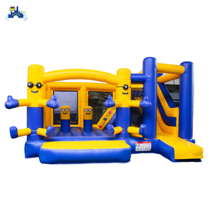 Lilytoys Château Gonflable Commercial en PVC pour <span class=keywords><strong>Location</strong></span> et Vente – Combo de Saut et Jeu Gonflable pour Fêtes - Product Image 1