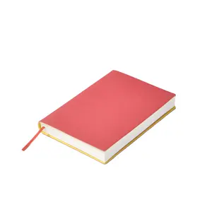Red soft leather 2024 pianificatore mensile e settimanale a5 quaderno spesso diario di allenamento diario planner agenda notebook