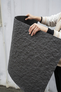 Échantillon gratuit Granit <span class=keywords><strong>gris</strong></span> Décoration murale extérieure d'hôtel Pierre céramique flexible Carrelage MCM Revêtement mural Face à des carreaux de brique - Product Image 3