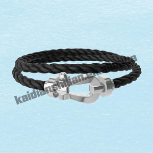Pulsera de Cadena Doble con Diseño de Herradura Clásica de Alta Calidad 2025, Joyería de Lujo para Mujer, Regalo - Product Image 5