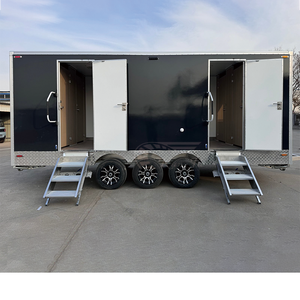 Trung Quốc chứng nhận VIP di động sang trọng 20ft container hiện đại 4 gian hàng ngoài trời nhà vệ sinh nhà vệ sinh di động nhà vệ sinh Trailer cho bán - Product Image 2