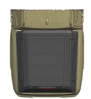 Auvent de camionnette noir pour 4x4, personnalisable pour Jac-t8 BYD Shark