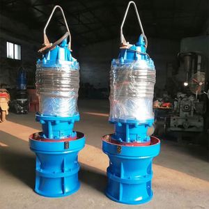 Bomba Axial Sumergible Vertical de Gran Caudal Personalizada por el Fabricante, Multi-Especificaciones para Riego Agrícola Resistente a la Sequía - Product Image 2