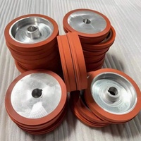 Roue en silicone pour marquage à chaud avec noyau en aluminium