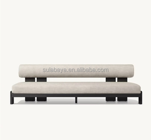 Juego de Muebles de Jardín de Aluminio Estilo <span class=keywords><strong>VIGO</strong></span>, Sofá de Metal de Alta Gama, Muebles de Jardín Contemporáneos de Lujo - Product Image 1