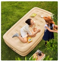 Matelas Gonflable Automatique – Lit d'Appoint Portable pour Intérieur et Extérieur, Camping, Canapé Pliant en PVC – Style Américain