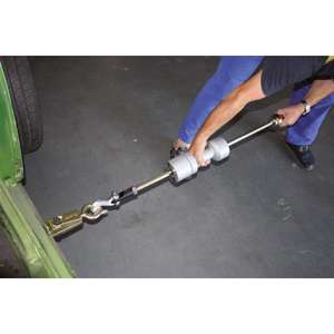 KS TOOLS - 700.1475 Universal slide hammer with <b>puller</b> hook, 6+3 kg - EAN 4042146370469 HEAVY VEHICLES - Product Image 4