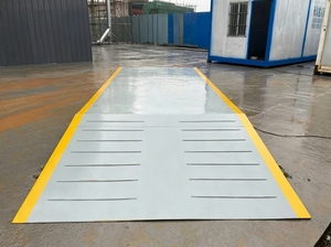 Báscula para Camiones <span class=keywords><strong>de</strong></span> Servicio Pesado <span class=keywords><strong>de</strong></span> 2.5x5m y 25 Toneladas con Rampas <span class=keywords><strong>de</strong></span> Acero, Sistema <span class=keywords><strong>de</strong></span> Pesaje <span class=keywords><strong>de</strong></span> Vehículos Industriales Digital Electrónico OEM - Product Image 2