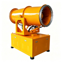 Fournisseur de canons à brume d'eau avec système de pulvérisation efficace pour les projets de gestion de la poussière en extérieur