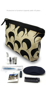 <span class=keywords><strong>Neceser</strong></span> de lona para accesorios de viaje, tamaño de cuarto de galón, compatible con la aerolínea, regalos de vacaciones de <span class=keywords><strong>vuelo</strong></span> para amantes de los viajes - Product Image 4