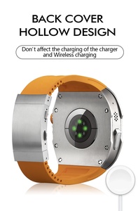 Eraysun di lusso modifica custodia in titanio + Fluororubber cinturino per Apple <span class=keywords><strong>Watch</strong></span> <span class=keywords><strong>Ultra</strong></span> 49mm <span class=keywords><strong>cinturini</strong></span> per orologi - Product Image 3