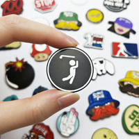 Marqueur de balle de golf personnalisé amusant, fabrication professionnelle, vente en gros en Chine, design personnalisé