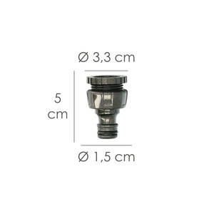 Adattatore per Tubo Flessibile Soft Touch 3/4" - 1/2" - Product Image 2