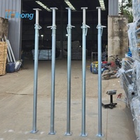 Puntal de Acero de Alta Resistencia, Resistente a la Corrosión, Galvanizado, para Construcción de Edificios, Escaleras, Exteriores, Talleres, Almacenes