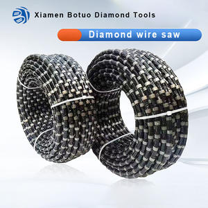 Granit mermer beton kesme blok köprü kiriş beton duvar elmas tel testere kesmek için çok telli makine - Product Image 2