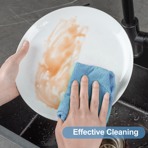 Greenfound 180gsm sợi nhỏ khăn cuộn biểu tượng tùy chỉnh xe khô làm sạch vải dùng một lần xé vi sợi nhà bếp món ăn Túi - Product Image 4