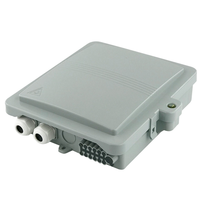 Caja Terminal de Acceso de Fibra Óptica para Interiores ODP FAT FDB de 12 Núcleos, Venta al por Mayor de Fábrica, Terminación de Información FTTH para Redes 4G