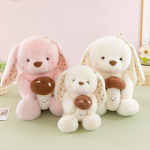 Đáng Yêu Phục Sinh Bunny Đồ Chơi Sang Trọng Siêu Mềm Dài Tai Thú Nhồi Bông PP Bông Bé Đồng Hành Căng Thẳng Cứu Trợ Rửa Sạch Chân Không Đóng Gói - Product Image 2