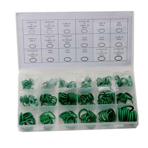 Green O-Ring Seal Assortment 270-Piece Automotive Air Conditioning Rubber Gasket Set Flexible Home Use - Product Image 4