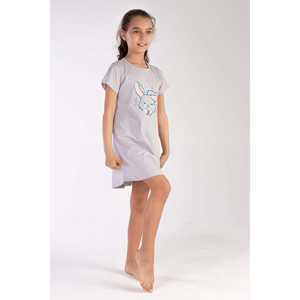 Vestido Túnica Ovalado para Niña con Cuello y Manga Corta, Talla 11-12/15-16 - Product Image 3