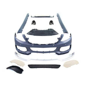 Kit de carrocería completo para coche a <span class=keywords><strong>precio</strong></span> de fábrica W222, kit de parachoques delantero y trasero, kit de faldón lateral difusor de rejillas para Mercedes Benz <span class=keywords><strong>Clase</strong></span> S W222 - Product Image 5