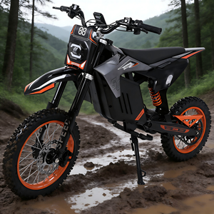 Motocicleta Todoterreno Profesional con Motor de 3000W 48V 30Ah, Frenos Hidráulicos - Product Image 3