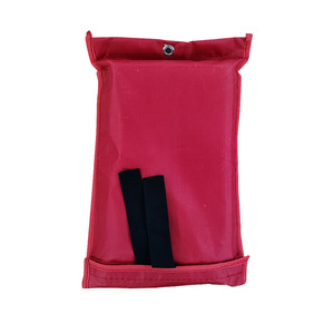 Fire <b>Blanket</b> 1.0m X 1.0m Fiberglass Fireproof For Hotel Safety Escape - Product Image 3