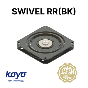 แผ่นหมุนเสริมแรง KOYO คุณภาพญี่ปุ่น รุ่น P15-SWIVEL RR(BK) - Product Image 1