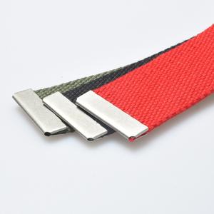 Cinto Tático Colorido de Lona de Poliéster e Algodão de 3,8CM com Fivela de Ferro Lisa e Fosca, Cor Doce, Casual para Estudantes e Esportes - Product Image 3