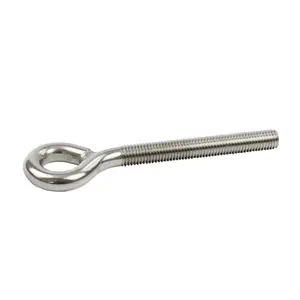 Q195 304/316 stainless steel M5-M12 turnbuckle hook bolts casting lifting ring eyelet sheep eye bolt