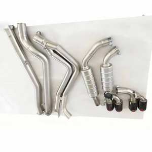 Sistema de Escape CatBack con Válvula Inteligente Compatible con <span class=keywords><strong>BMW</strong></span> <span class=keywords><strong>330e</strong></span> G20 F30 B48 2.0T 2016-2018, Modificación Híbrida, Perfectamente Compatible - Product Image 2