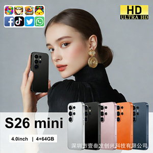 Mini smartphone personnalisé, écran HD 4,0'', double SIM, téléphone <span class=keywords><strong>mobile</strong></span> ultra compact, vente chaude, S26, réseau 3G - Product Image 3