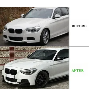 สตาร์นาว สำหรับรถยนต์ซีรีส์ 1 รุ่น F20 F21 M Sport ปี 2011 2012 2013 2014 ชุดแต่งกันชนหน้าแบบ Pre-LCI พร้อมลิ้นสปอยเลอร์และดิฟฟิวเซอร์ อะไหล่แต่งรถยนต์ - Product Image 6
