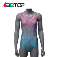Ventes en gros de justaucorps de gymnastique Mystique pour filles, justaucorps de gymnastique personnalisés avec strass