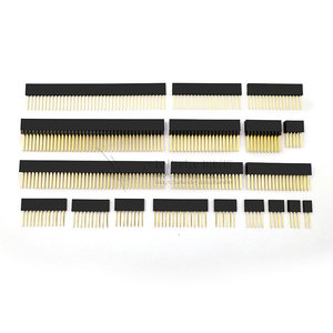 Telesky Header <b>Pin</b> Header 2.54mm Pitch 11mm Length Single Row Double Row Extended <b>Socket</b> 2x2 <b>3</b> 4 5 6 8 <b>Pins</b> - Product Image 1