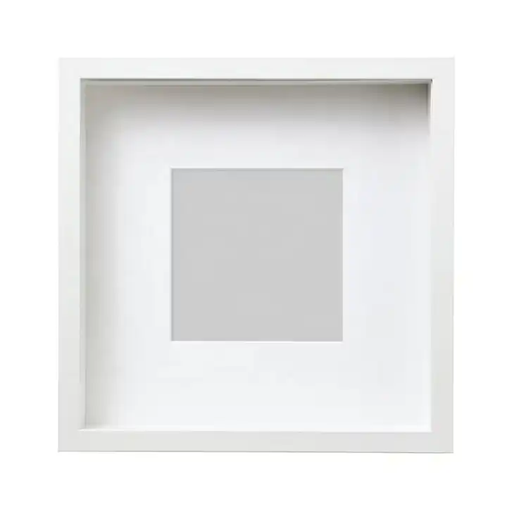 SANNAHED Cadre Blanc 25X25 cm : : Maison