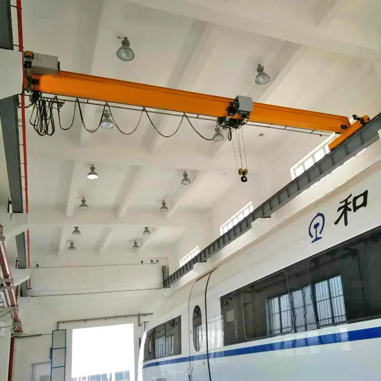 Thiết kế chuyên nghiệp 16ton châu Âu điện monorail overhead đi du lịch cần cẩu