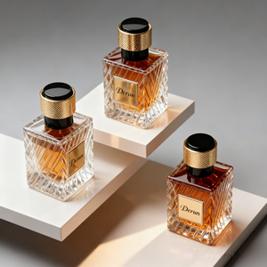 Luxuriöse Maßgefertigte Quadratische Glas-Parfümflasche, Tragbarer 50ml Nachfüllbarer Reise-Parfümzerstäuber - Product Image 5