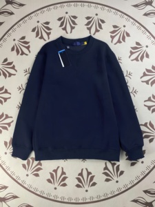 <span class=keywords><strong>Felpa</strong></span> Girocollo Designer R-L Americana da <span class=keywords><strong>Uomo</strong></span> <span class=keywords><strong>Slim</strong></span> <span class=keywords><strong>Fit</strong></span> a Maniche Lunghe con Ricamo - Product Image 6