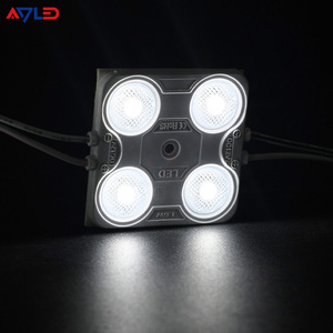 โมดูลไฟ LED แบ็คไลท์ทรงสี่เหลี่ยม คุณภาพสูง ได้รับการรับรอง RoHS มาตรฐาน IP65 ชิป SMD 4 ชิป ใช้ไฟ DC12V/24V กำลังไฟ 2 วัตต์ สำหรับป้ายภายนอกอาคาร - Product Image 5