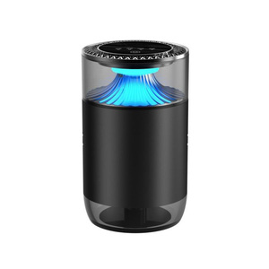 New Arrival 3 Modes Black Car Freshener Diffuser Aluminium Alloy Smart New Aroma Diffuser For Car - Product Image 1