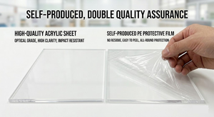 Custom <b>LED</b> Light <b>Diffuser</b> Sheet PMMA Sheet AE-048 Diffuse Transparent Sheet 1.8mm*1220mm*2440mm - Product Image 4