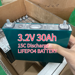 Nueva Batería Recargable LFP Lifepo4 de 3.2v 30Ah con Alta Descarga 15C para <span class=keywords><strong>HEV</strong></span>/AGV/Audio de Automóvil - Product Image 1