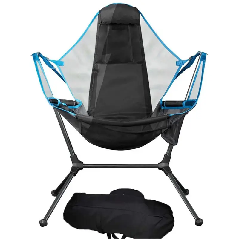 캠핑 흔들 의자 공원 스윙 비치 의자 가족 해먹 접는 의자