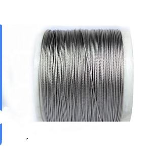 최고 품질 최저가 6mm 304 7x7 1mm 와이어 로프 슬링 스테인리스 스틸 와이어 로프 판매 - Product Image 4