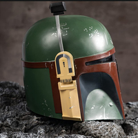 Casque de Boba Fett Deluxe, casque Mandalorian pour les fans, édition collector, casque de cosplay en résine SW, confortable à porter