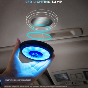 Projecteur led universel Rechargeable par USB, dôme sans fil, avec support magnétique, éclairage de plafond, pour <span class=keywords><strong>voiture</strong></span>, remorque, camping-Car et camion - Product Image 3