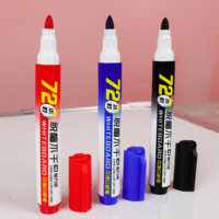 Marqueurs pour tableau blanc GENVANA en gros, logo personnalisé, acrylique, inodores, effaçables à sec, pour le bureau, la papeterie professionnelle