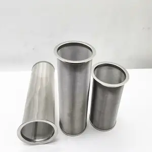 100 micrones 8-12 filtros de café de cono de taza/conos de filtro de malla de acero inoxidable para la elaboración de café