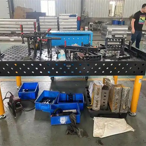 Tavolo da Saldatura Flessibile 3D in Acciaio Nitrurato D28 di Alta Qualità, Stazioni di Saldatura Nuove Condizioni Marca Hengfeng Garanzia 3 Anni - Product Image 6